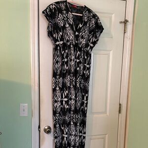 BONGO Black and White Maxi Dress